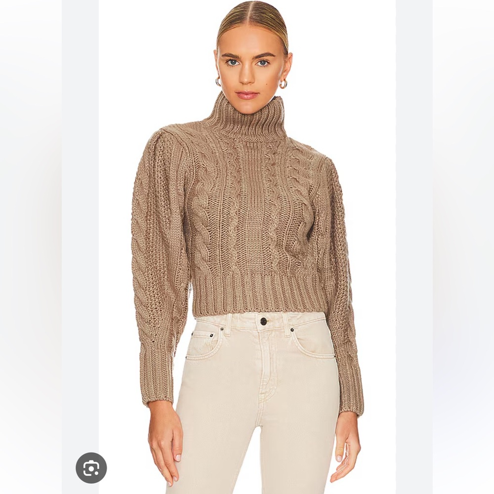ASTR The Label Haisley Cable Knit Sweater